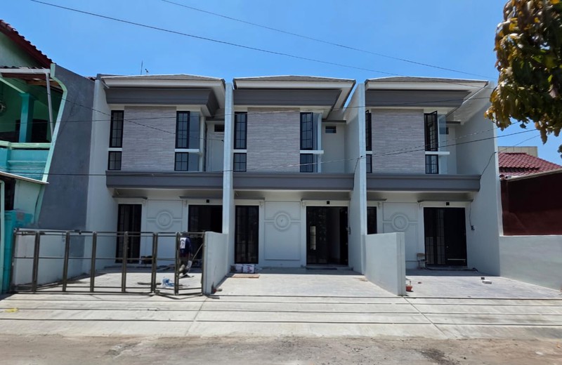 Dijual Rumah Baru Baruk Barat - Kedung Baruk - Rungkut Surabaya Barat - Minimalis Modern 2 Lantai 