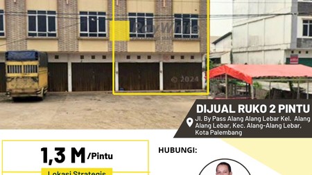 DIJUAL 2 RUKO GANDENG PLONG 3 LANTAI