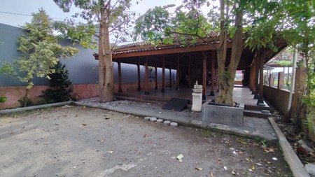 Tanah & Joglo Cocok Untuk Cafe/Resto, Sidomoyo, Godean