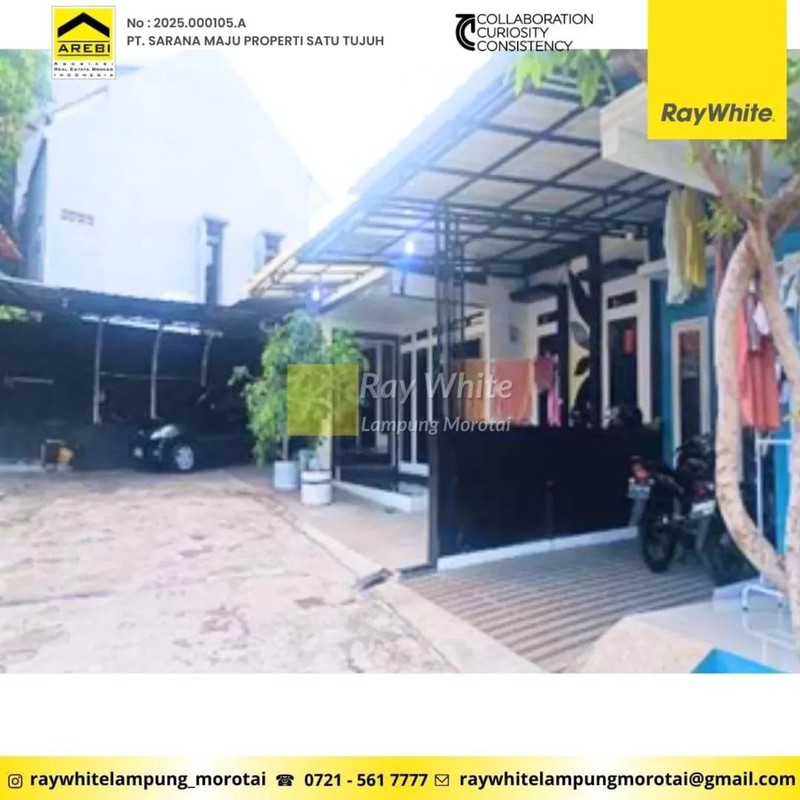 Dijual Rumah di Tanjung Karang Barat, Bandar Lampung