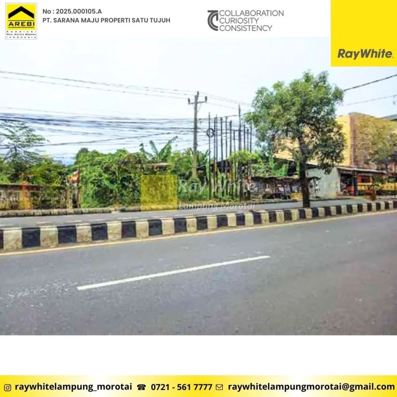 Dijual Tanah di Rajabasa, Bandar Lampung
