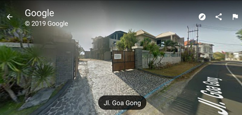 DISEWAKAN Lahan Villa Goagong, Jimbaran, Bali