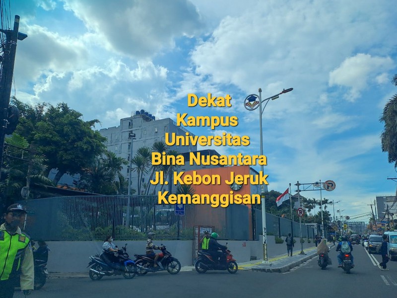 Rumah di Kebon Jeruk Kemanggisan 