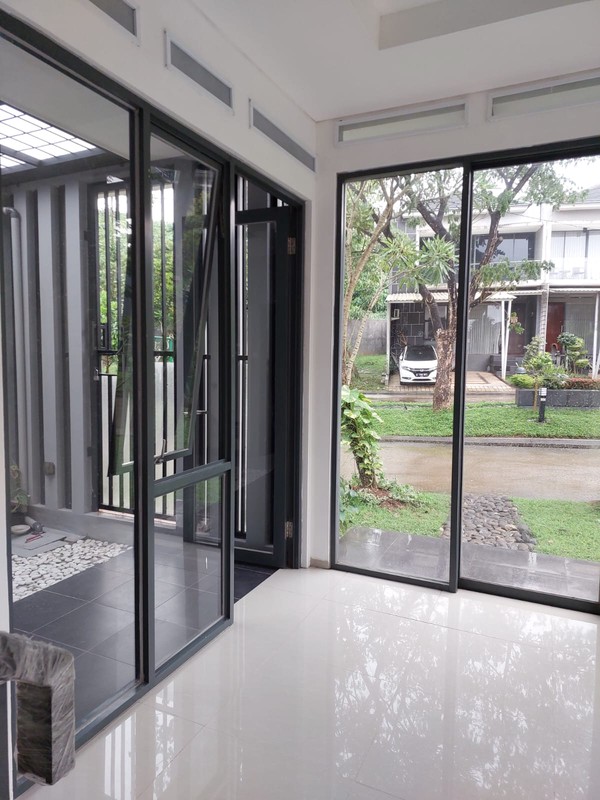 Dijual Rumah Hook, Minimalis Modern Golden Park 2 Cisauk Serpong Tangerang Banten