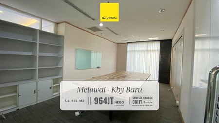 Disewakan Kantor/Tempat Usaha di Premium Area Melawai, Kby Baru