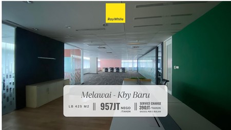 Disewakan Kantor/Tempat Usaha di Premium Area Melawai, Kby Baru 