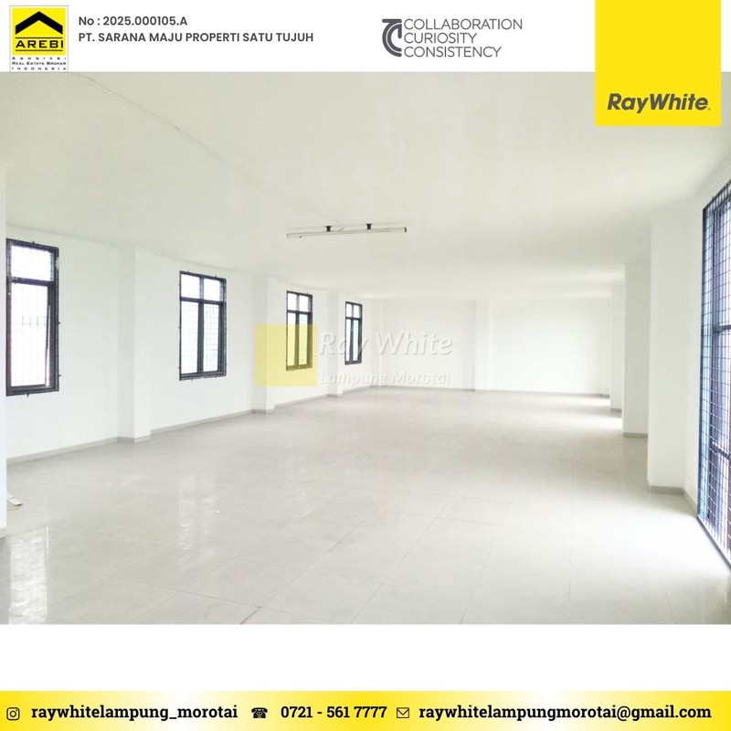 Disewakan Ruko Pahoman Bandar Lampung Ruko 5 pintu Pahoman 350jt nego