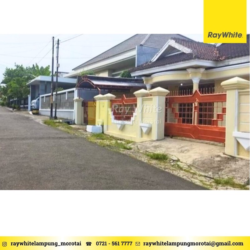 Disewakan rumah pahoman bandar lampung 3 tahun hanya 235 juta masih bisa nego 