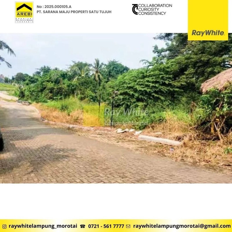 Dijual Tanah di Teluk Betung Utara, Bandar Lampung