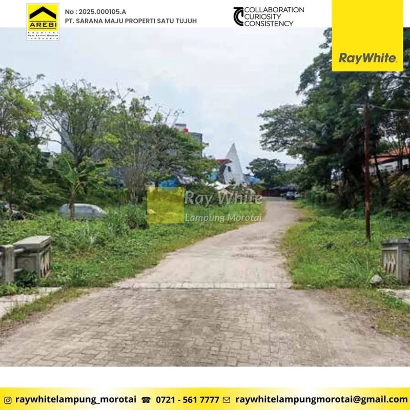 Dijual Tanah di Teluk Betung Utara, Bandar Lampung