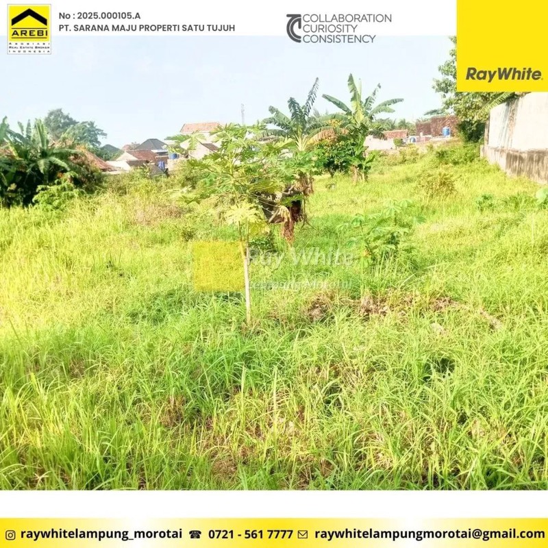 Dijual Tanah di Labuhan Dalam, Tanjung Senang Bandar Lampung