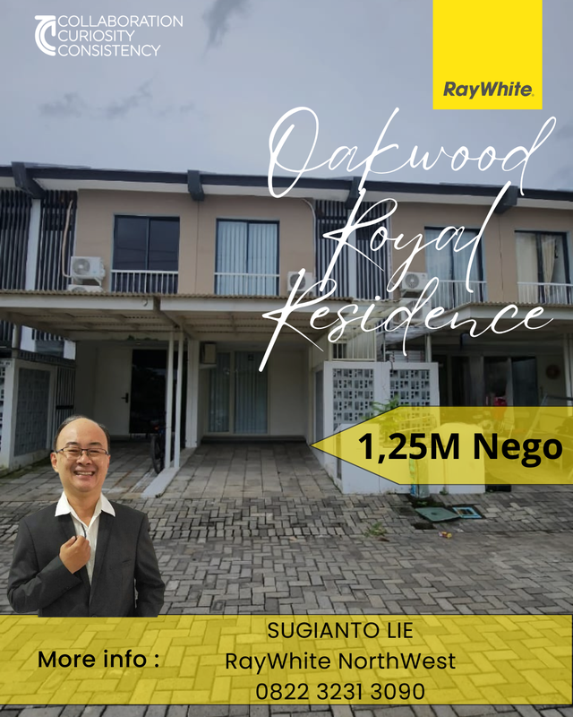 DIJUAL ROYAL RESIDENCE OAKWOOD CLUSTER BARU DEPAN DANAU, Wiyung - SURABAYA BARAT