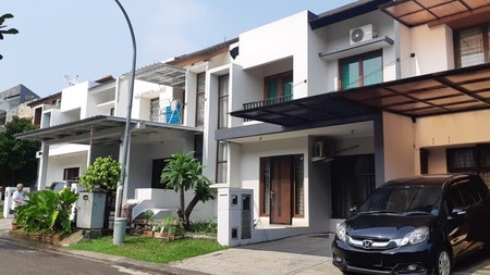 Rumah dalam cluster, siap huni di Bintaro sektor 9.