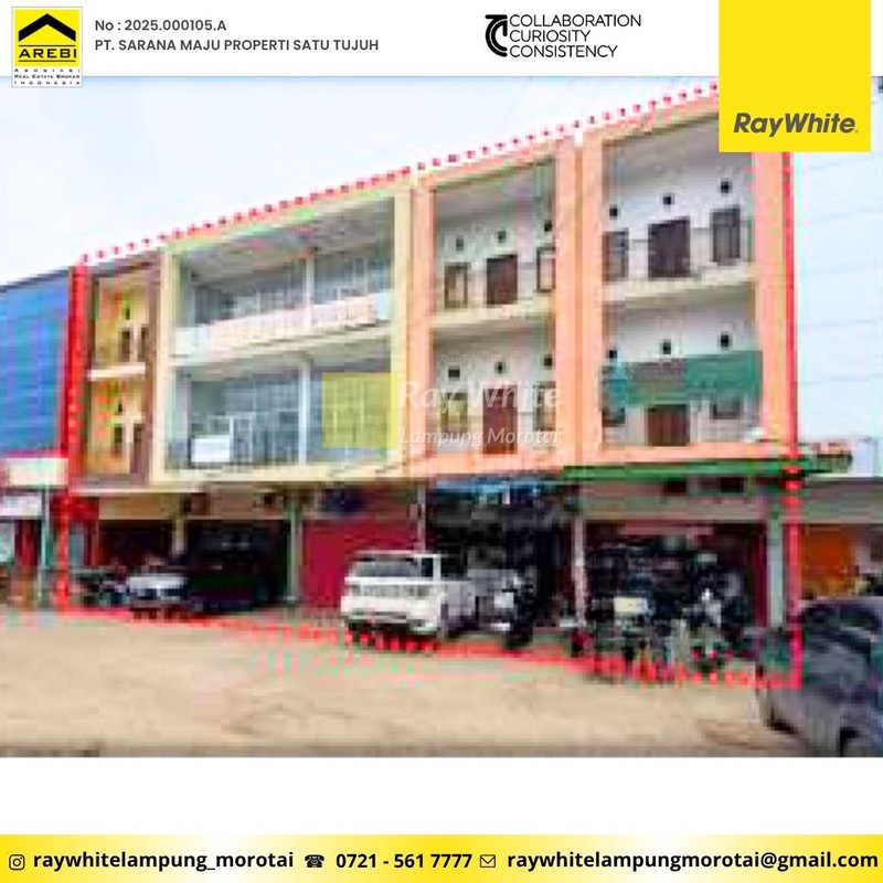 Dijual 5 Ruko 3 Lantai di Gedong Tataan