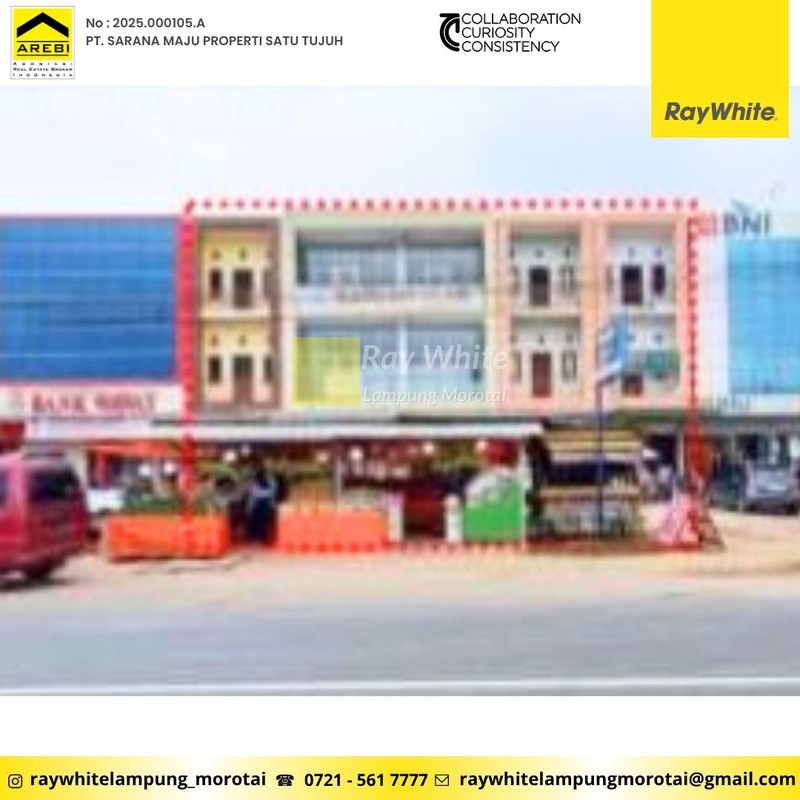 Dijual 5 Ruko 3 Lantai di Gedong Tataan