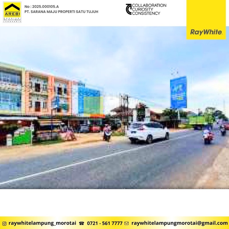 Dijual 5 Ruko 3 Lantai di Gedong Tataan