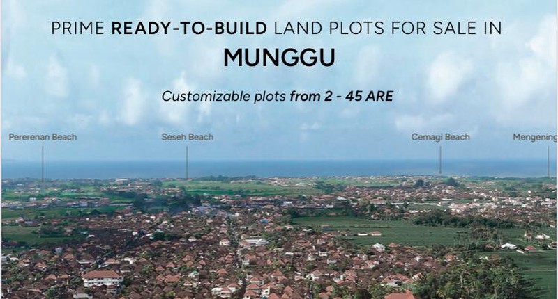 Land Leasehold Central Munggu Bali