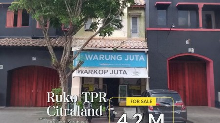 Jual Ruko 3 Lantai Termurah di TPR Surabaya Barat - Lokasi Strategis, Dekat Jalan Raya & Pemukiman Padat