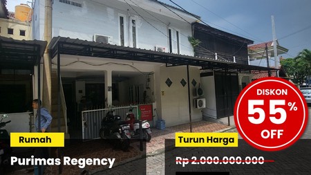 Dijual Rumah Lelang di Purimas Regency Surabaya