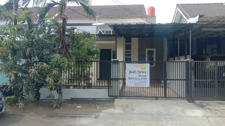 Rumah 3 kamar Cluster Bebas Banjir di Harapan Indah Bekasi