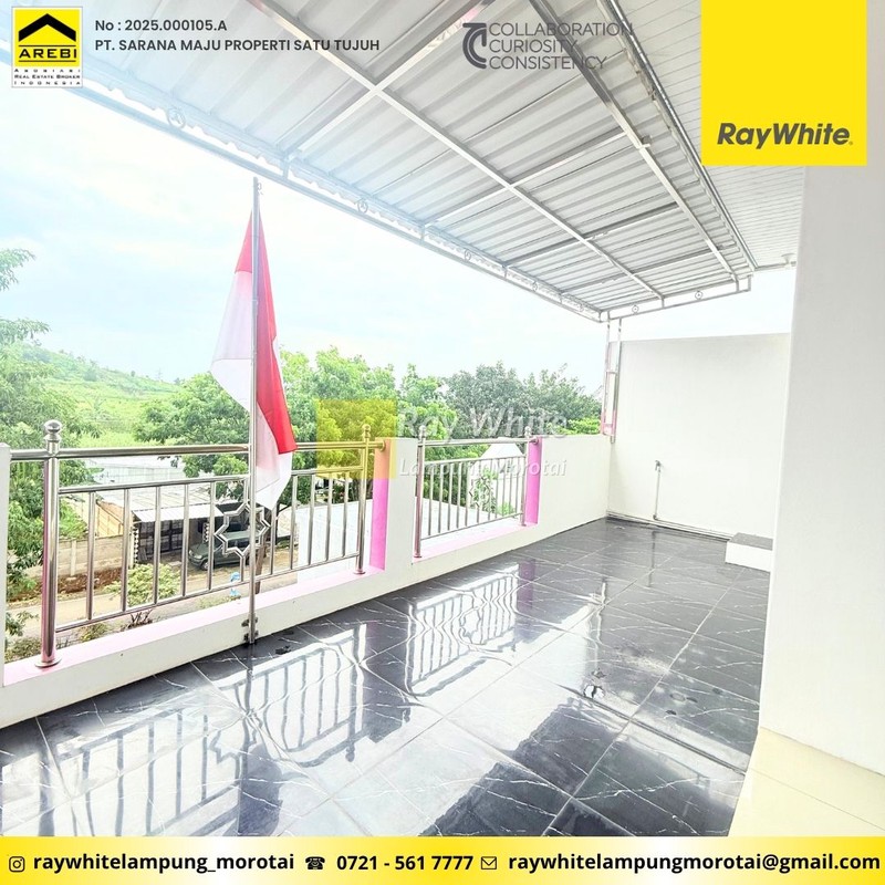 Jual Ruko 3 lantai  (Tempat Usaha) di Cik Ditiro kemiling 