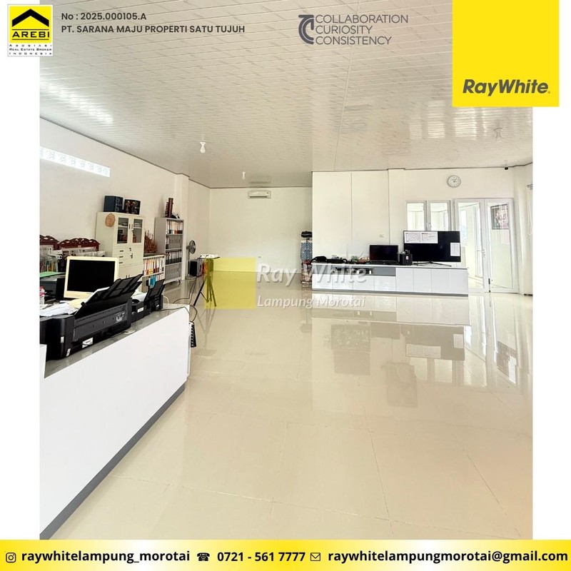 Jual Ruko 3 lantai  (Tempat Usaha) di Cik Ditiro kemiling 