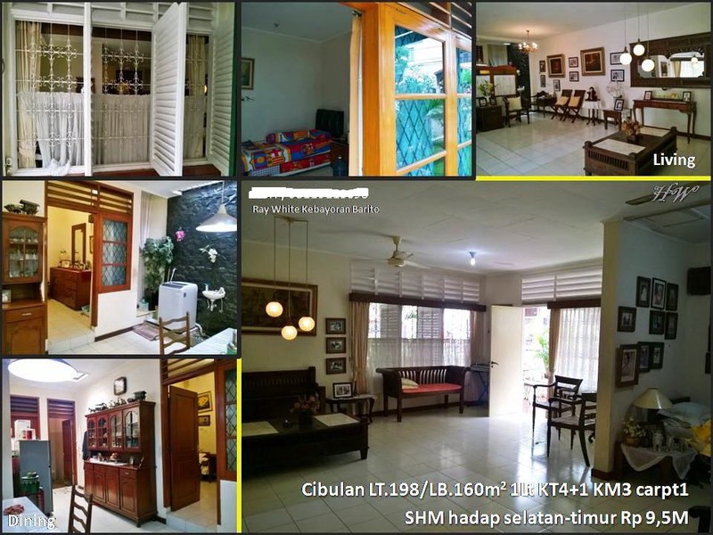 Dijual Rumah Lama Di Daerah Cibulan, Kebayoran Baru, Jakarta Selatan
