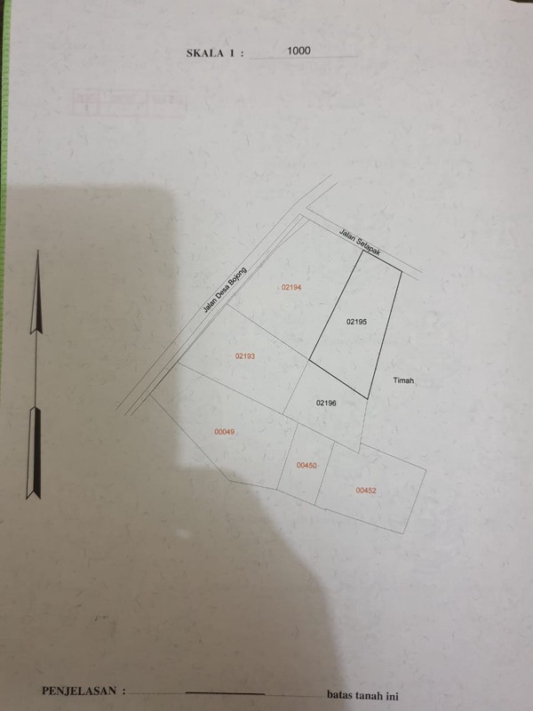 Dijual Sebidang Tanah di Daerah Kelapa Nunggal Cileungsi