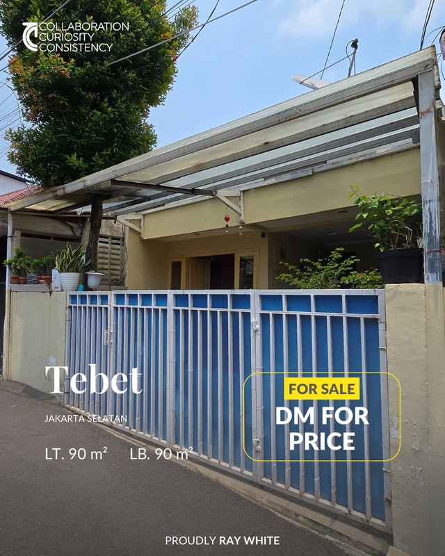 Dijual Rumah Murah di Tebet Barat Jakarta Selatan