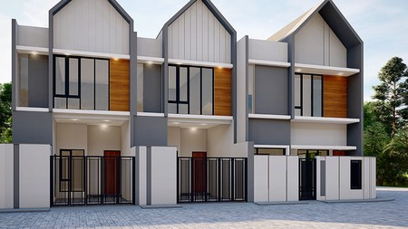 Dijual Rumah Baru Hook Prapen Indah Jemursari Surabaya