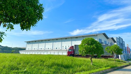 Gudang 2 Lantai Siap Pakai di Kawasan Industri Marunda Center - Luas 2000 m², Akses Kontainer 40 Feet