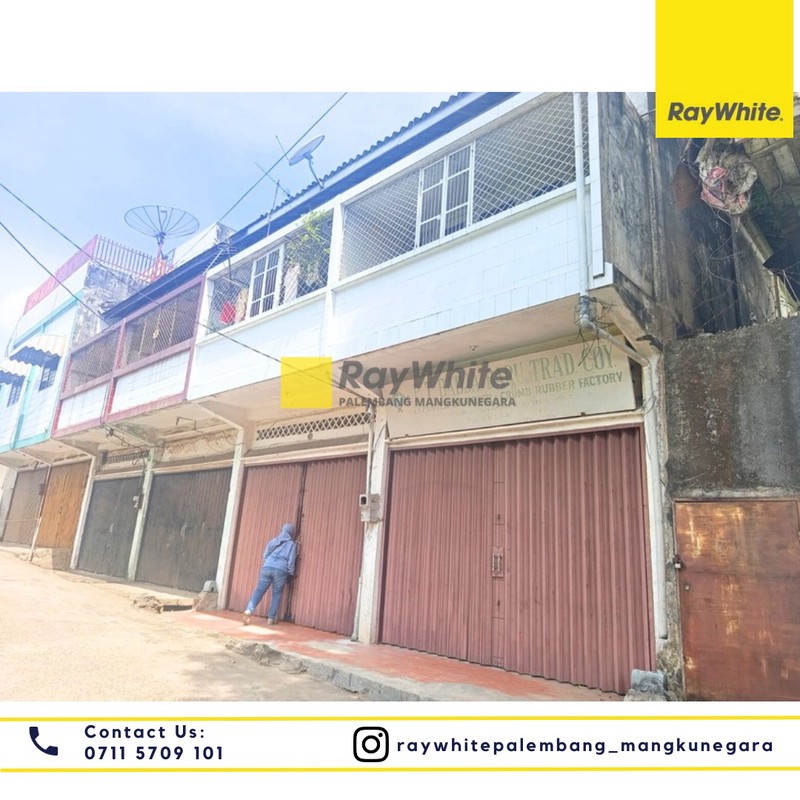 Ruko 2 Pintu dekat Benteng Kuto Besak