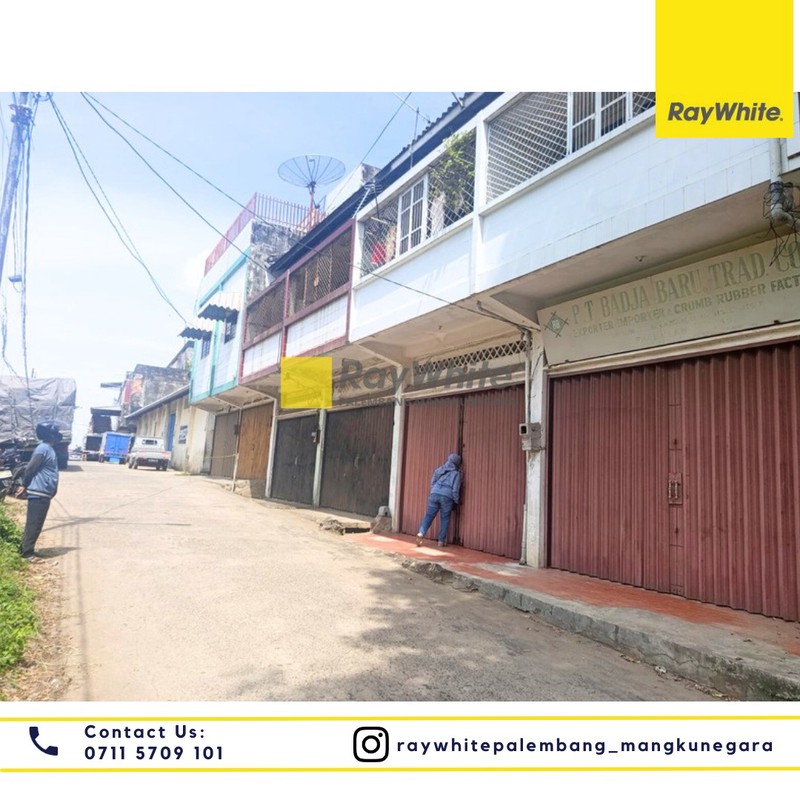 Ruko 2 Pintu dekat Benteng Kuto Besak