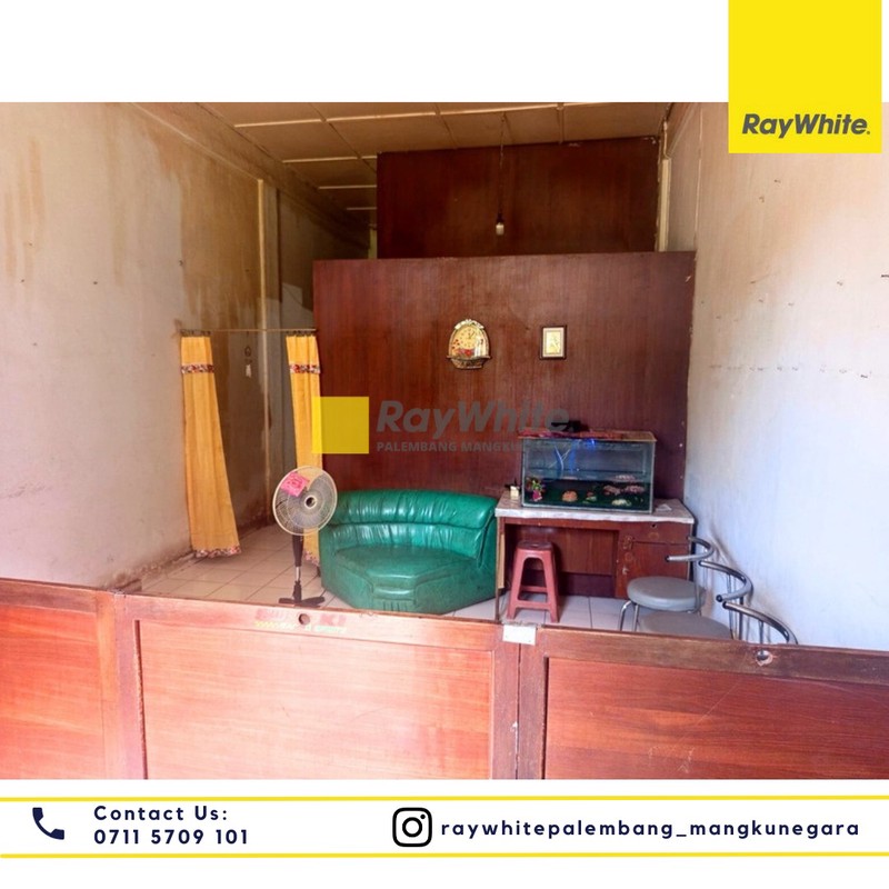 Ruko 2 Pintu dekat Benteng Kuto Besak