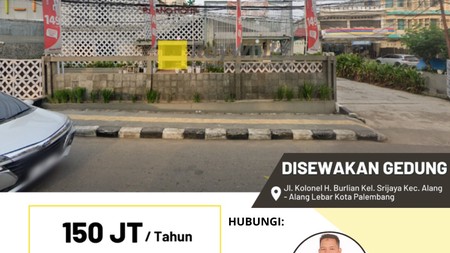 Gedung di Jl Kol H. Burlian Palembang