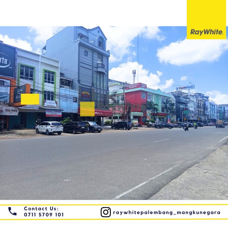 Ruko 1 Pintu di Jalan Kol Atmo Palembang