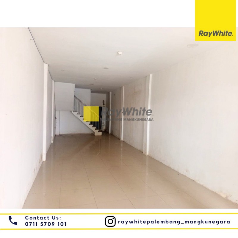 Ruko 1 Pintu di Jalan Kol Atmo Palembang