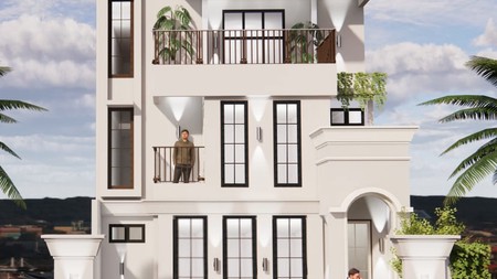 Rumah Baru Design American Classic di Tebet Timur Jaksel