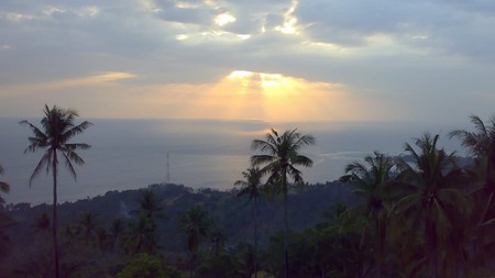 Dijual Tanah Pantai Senggigi di Bukit Layar Lombok. View Sunset Fenomenal