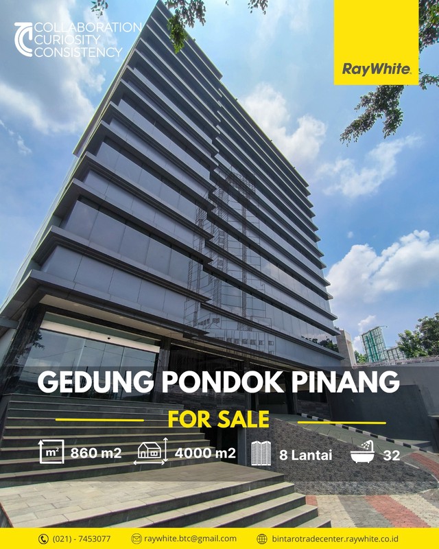 Gedung Perkantoran Siap Pakai dan Lokasi Strategis @Pondok Pinang