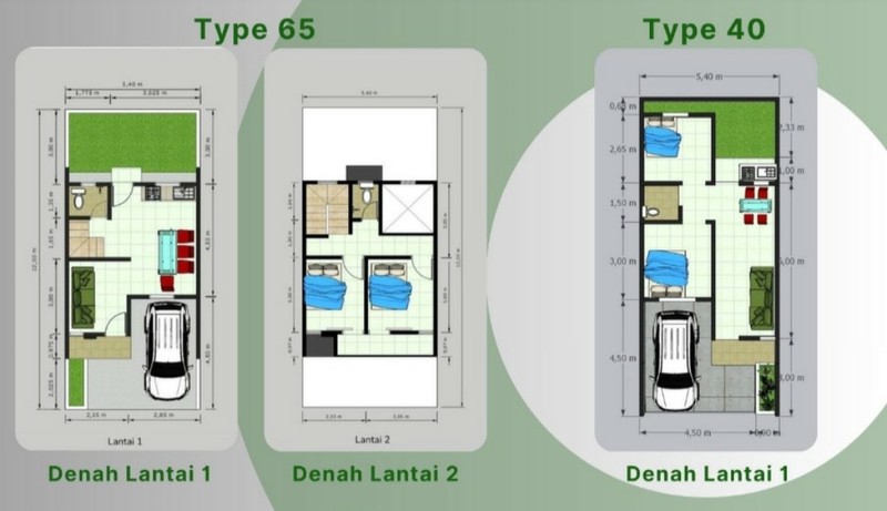 Rumah Brand New, siap huni, Bebas banjir di Sawangan