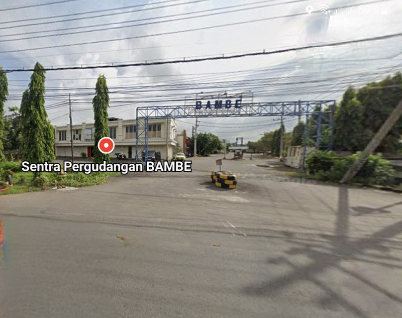 Dijual 604 m2 Gudang Sentra Pergudangan Bambe - Driyorejo - Gresik Jawa Timur Akses Kontainer 40 Feet Strategis Dekat Tol Sumo, Tol Driyorejo-2 , Tol Karangpilang