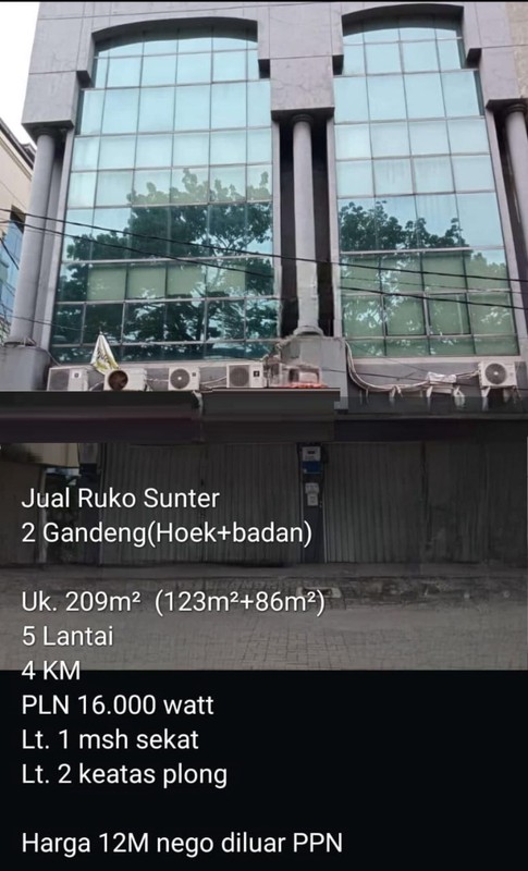 Ruko Sunter gandeng