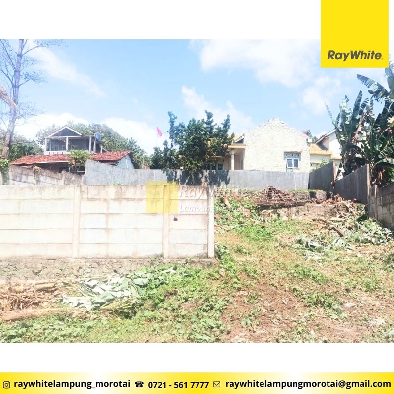 Dijual Tanah 515m lokasi Teluk betung strategis cocok untuk usaha