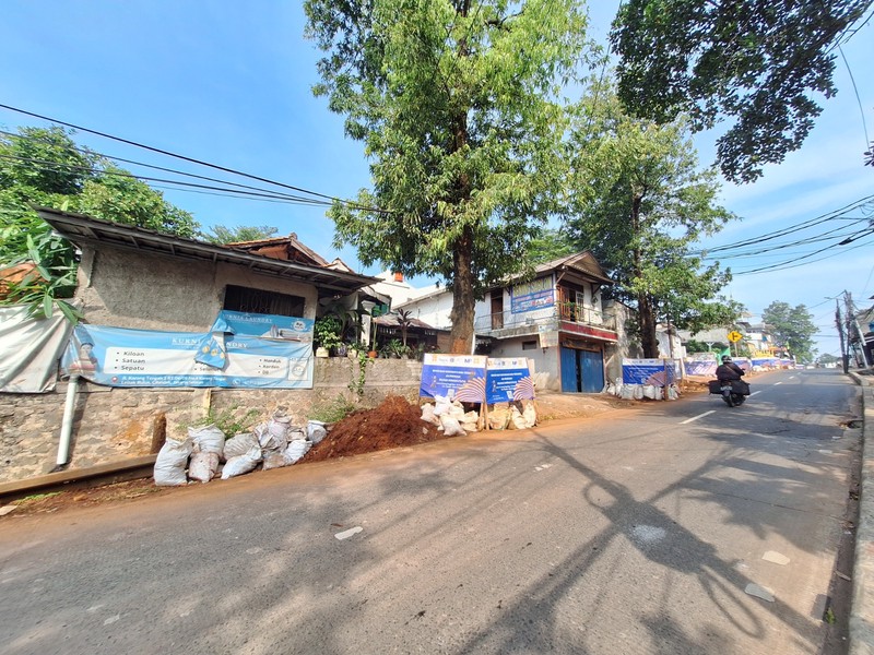 Lebak bulus karang tengah tanah luas 598 cocok untuk usaha komersial bengkel