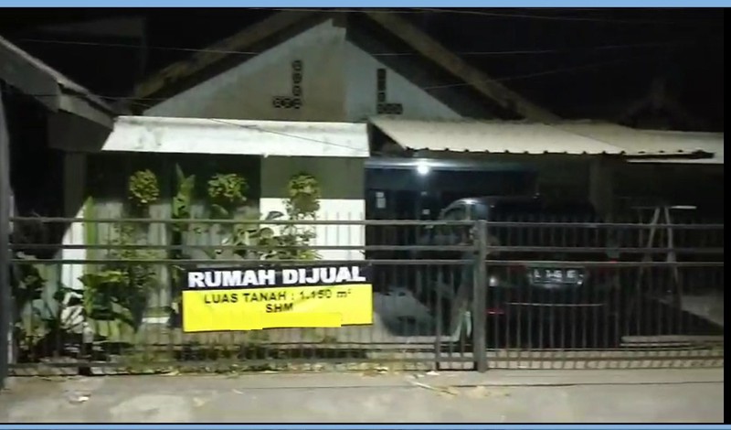 Dijual Rumah Hitung Tanah Jalan Jambangan Ketintang Surabaya