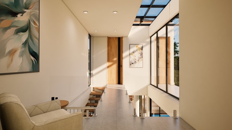 Leasehold - 3 bedroom exclusive villa in the center of Berawa,Canggu,Bali