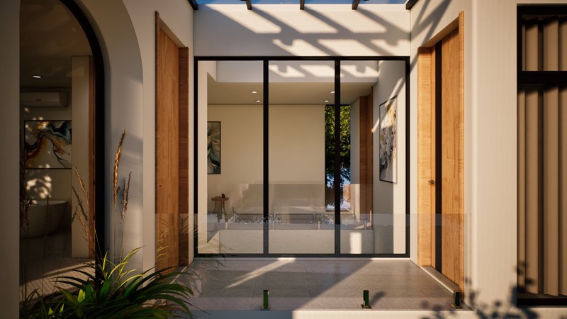 Leasehold -Exclusive villa in the center of Berawa,Canggu,Bali