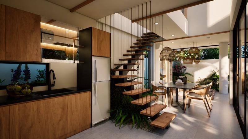 Leasehold -Exclusive villa in the center of Berawa,Canggu,Bali