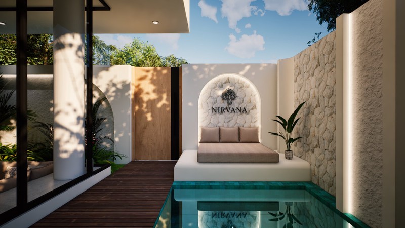 Leasehold -Exclusive villa in the center of Berawa,Canggu,Bali